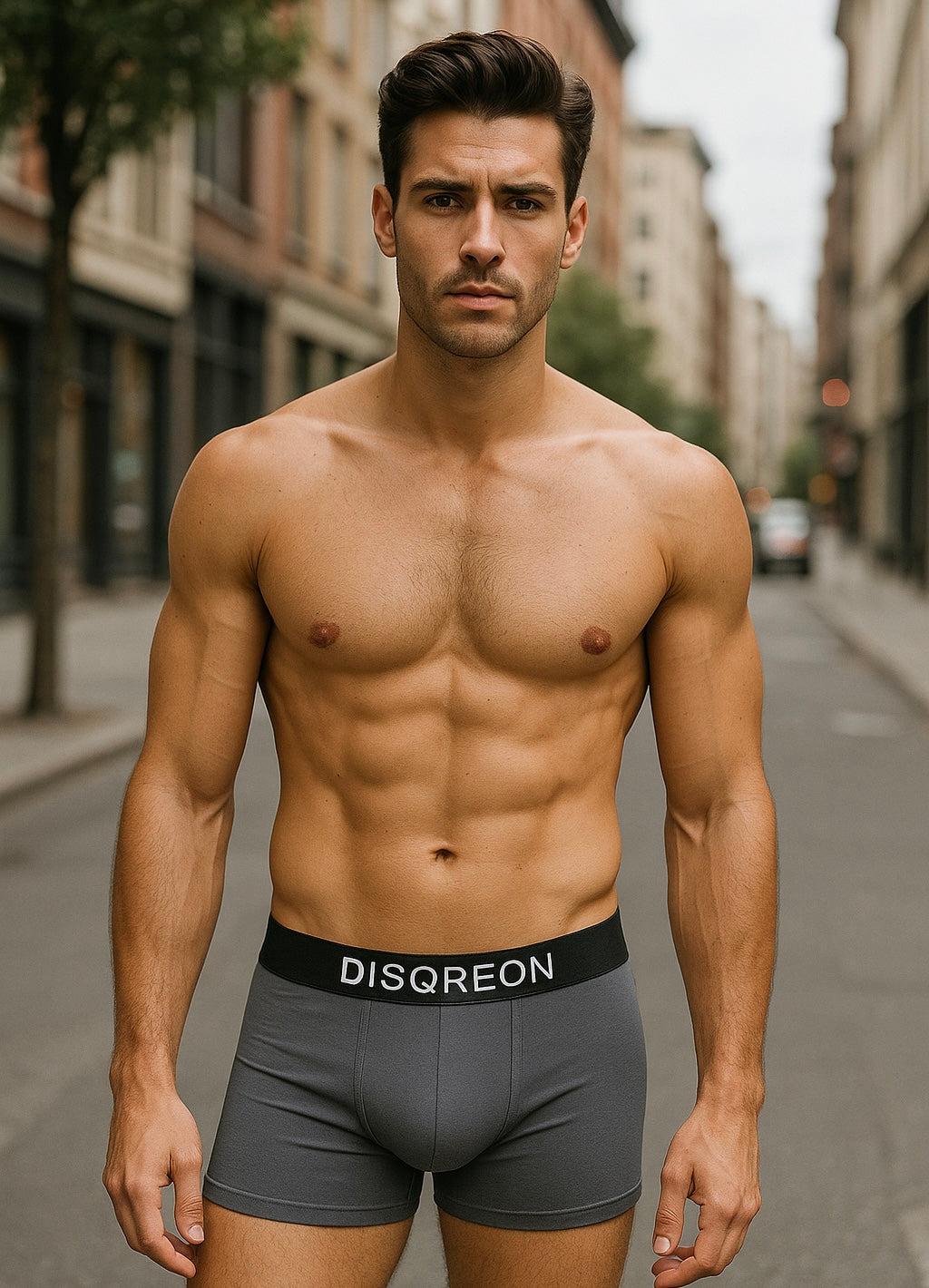 DISQREON Boxer Brief – Smoked Pearl