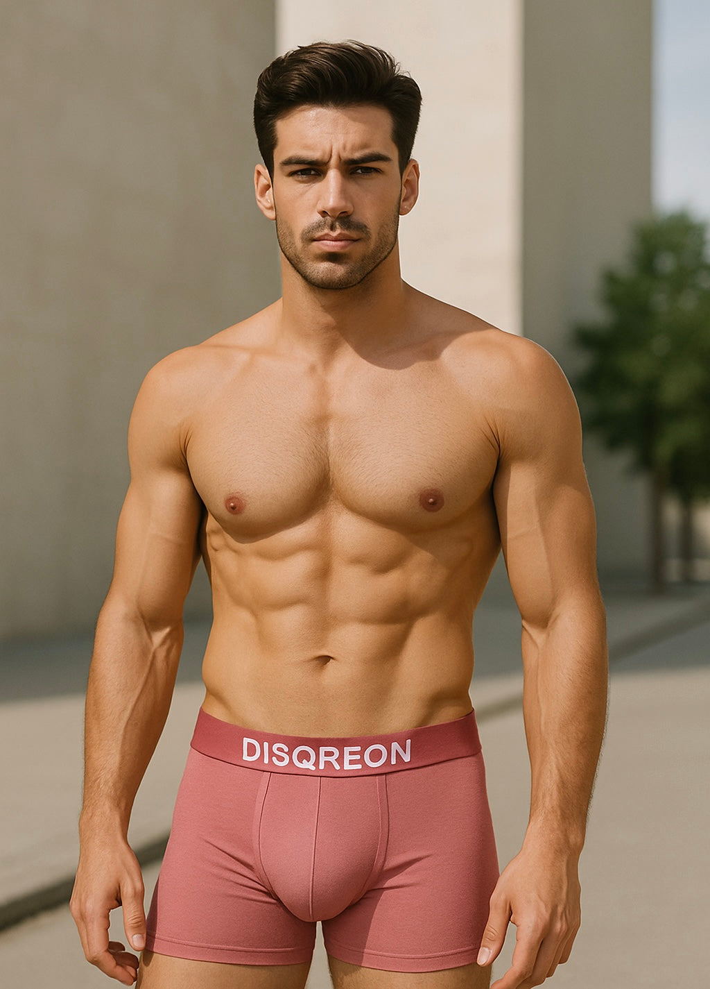 DISQREON Boxer Brief - Dust Rose
